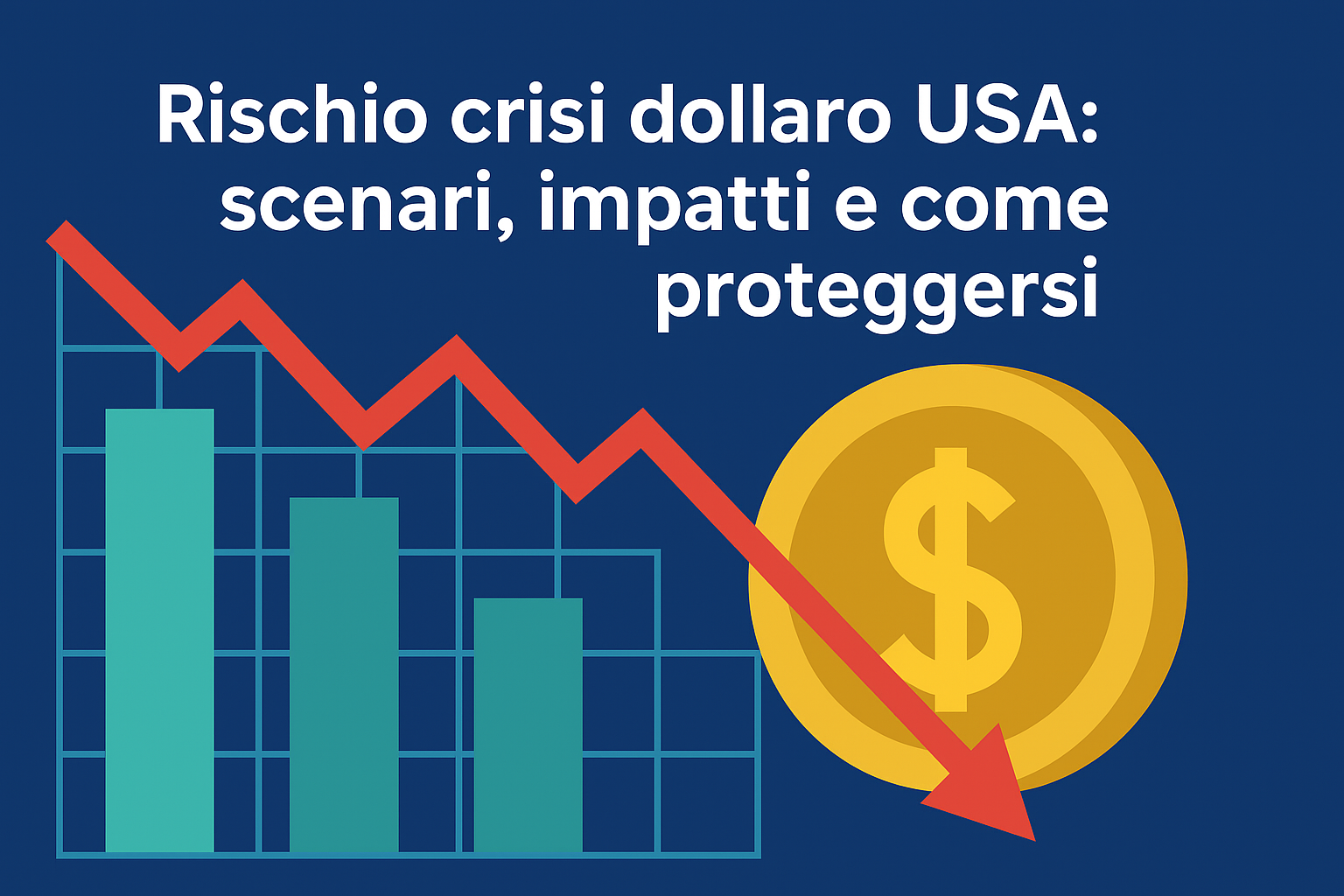 Rischio crisi dollaro USA: scenari, impatti e come proteggersi