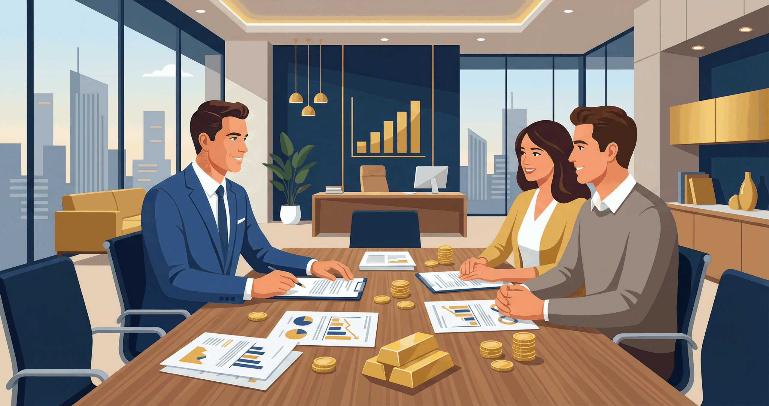 Oro fisico acceleratore business per agenti e consulenti assicurativi